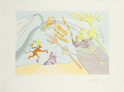 LÈléphant et le Singe de Jupiter