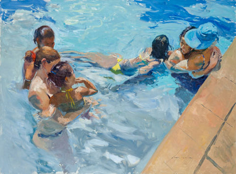 Banho de piscina